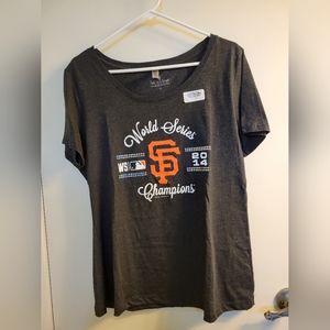 New SF Giants 2014 World Series Championship T-shirt